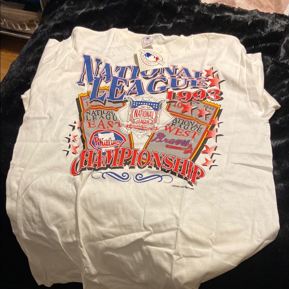 Vintage National League 1993 Championship T-Shirt